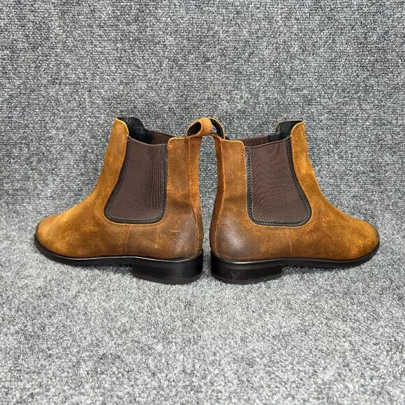 Thursday Duchess Chelsea Boots Women's Size 7.5 Brown Suede Leather Pull On Boot - Picture 6 of 15